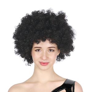 DELUXE AFRO WIG Curly Hair Costume Party Fancy Disco Circus 70s 80s Dress Up