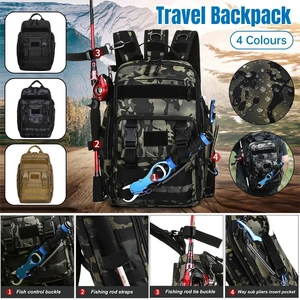 Fishing Tackle Backpack Storage Bag Shoulder Fishing Gear Bags Outdoor Backpack