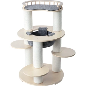 HONEYPOTCAT Harmony Wood Cat Tower