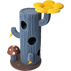 HONEYPOTCAT Solo Cactus Bloom Cat Tree