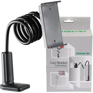 Urbanoki Gooseneck Phone Holder Flexible Clamp Mount for Bed Desk