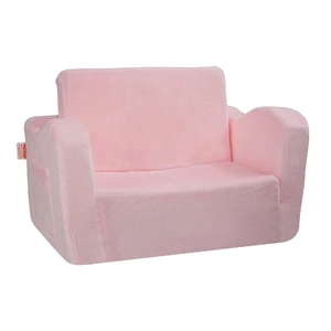 VEVOR Baby Chair Foldable 2-in-1 Comfy Baby Lounger Couch Kids Sofa