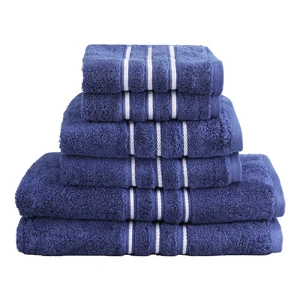 6 Pack Bath Towels Set Cotton Towel