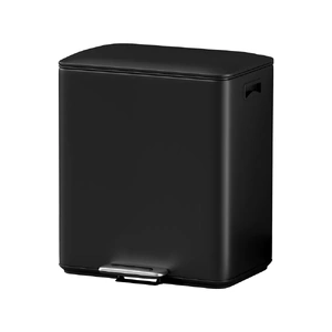 Pedal Bins Rubbish Bin Dual Compartment Waste Recycle Dustbins