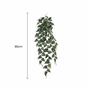 Hanging Artificial Pothos / Philodendron Plant UV Resistant