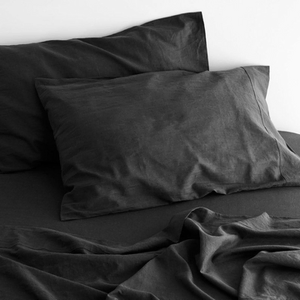 luxurious linen cotton sheet set 1 queen