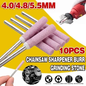 10 Pack Chain Tool Sharpener Grinding Stones for Rotary Bit Kits 4/4.8/5.5mm - 3MM X