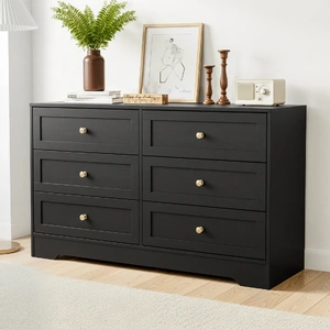 6 Chest of Drawers Tallboy Cabinet