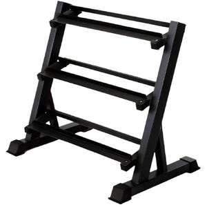 Curve Fitness Three-Tier Dumbbell Rack