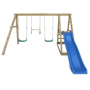 Lifespan Kids Winston Swing Set with Climb & 1.8m Slide