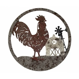 Rooster Metal Wall Art