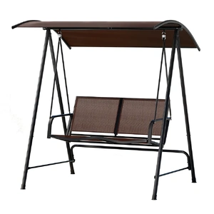 Outdoor Swing Chair Garden Bench Furniture Canopy