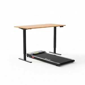 Electric Treadmill with 120cm Automatic Standing Desk Walking Pad 400mm