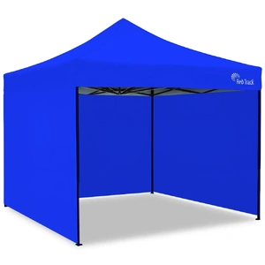 RED TRACK 3x3m Premium Pop Up Gazebo Marquee, Patented Steel Cable Canopy Support System, Wheeled Carry Bag, Side Walls, UV Block, Reinforced Frame, B