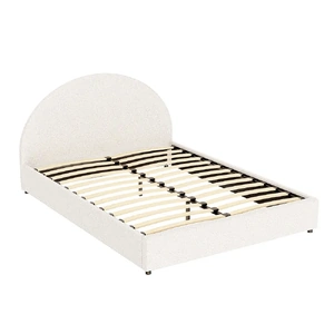 Artiss Bed Frame Gas Lift Strorage Beds Base Platform Boucle Fabric ELLA