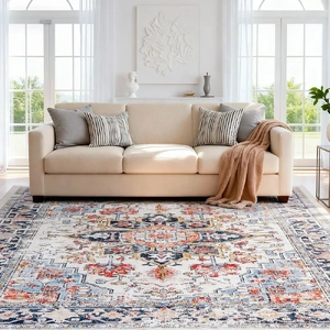 Floor Rug Large Washable Carpet