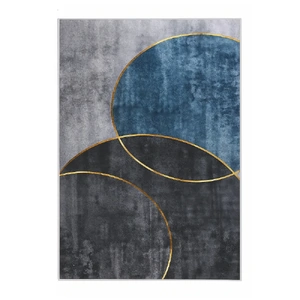 Washable Floor Rug Large Geometric Area Rug Modern Floor Carpet