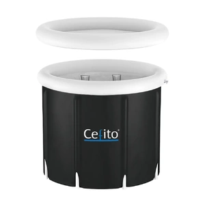 Portable Ice Bath Tub Inflatable Folding Bathtub Spa Massage