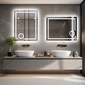 LED Bathroom Mirror Anti-fog Magnifying