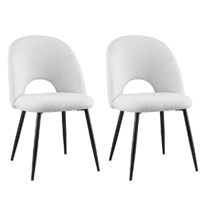 Dining Chair Boucle Sherpa