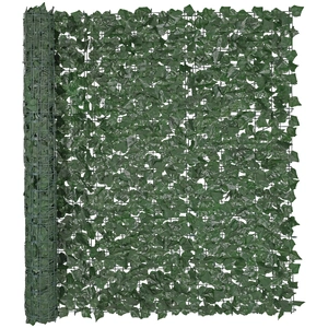 VEVOR Ivy Privacy Fence, Artificial Green Wall Screen, Greenery Ivy Fence with Strengthened Joint, Faux Hedges Vine Leaf Decoration