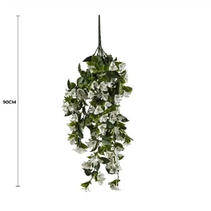 Hanging Artificial Bougainvillea Plant UV Resistant