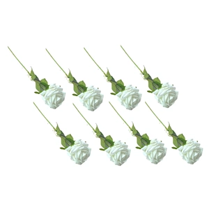 Artificial Single Stem Rose - - Stems