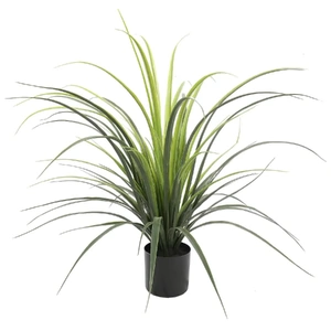 Potted Artificial Long Grass (Yucca Grass) UV Resistant