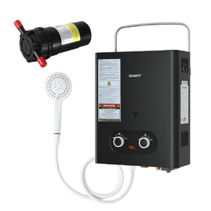 Portable Gas Water Heater LPG-powered System With Pump
