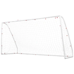 Soccer Football Goal Net UPVC Frame with PE Mesh Weatherproof Portable Goals for Backyard Training Competitive Play
