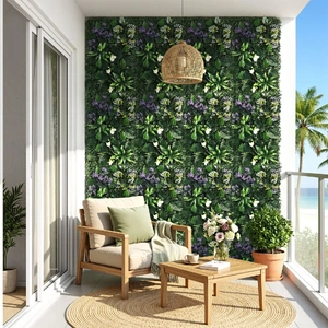 Artificial Plant Wall Panels Boxwood Panel Hedge Grass Backdrop Backyard Decor