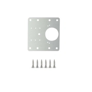 Kitchen Cupboard Door Cabinet Hinges Repair Plate Brackets Kit Fixing Screws