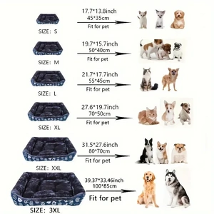Pet Dog Bed Sofa Mat for All Sizes