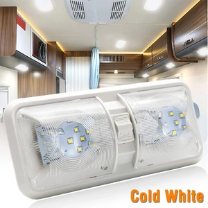 RV Interior LED Ceiling Light Boat Camper Caravan Trailer Dome Light