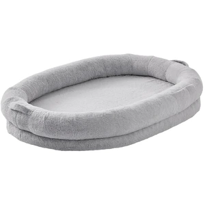 VEVOR Human Dog Bed Human Size Dog Bed Washable Faux Rabbit Fur