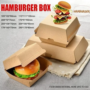 UP To 250PCS Cardboard Hot Dog Box