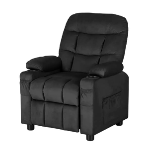 Kids Recliner Chair Velvet Sofa Lounge Couch Children Charis Armchair