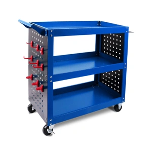 3 Tier Tool Cart Storage Trolley Tool Box Workshop Garage Organiser