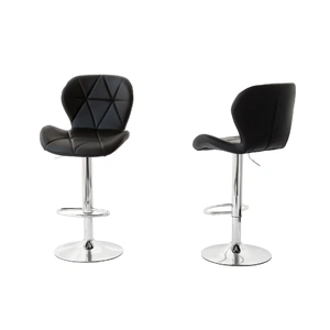 2 Comfortable Bar Stools w Adjustable Height 90