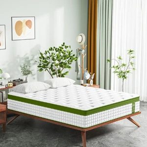 BedStory Latex Hybrid Mattress Firm 5 Zone Pocket Spring Bed Pressure Relief Motion Isolation