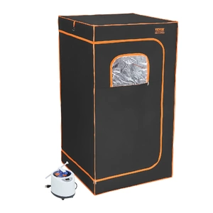 VEVOR Portable Steam Sauna Tent Full Size Personal Sauna Blanket W Chair