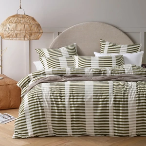 Vintage Design Homewares Tempo Cotton Jacquard Quilt Cover Set