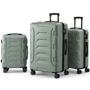 Wanderlite Luggage Suitcase Set Trolley Travel TSA Lightweight Hard Case