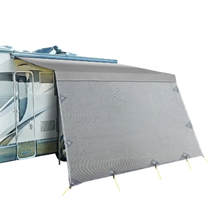 Caravan Awning Fabric & Privacy Screen RV Roll Out Sun Shade