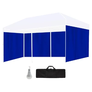 TRACK Accessory Pack Gazebo includes Walls Wheeled Carry Bag Rechargeable USB Lamp