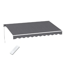 Retractable Folding Arm Awning Motorised Sunshade X