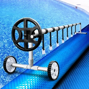 Aquabuddy Pool Cover 500 Micron Swimming Pool Solar Blanket Roller