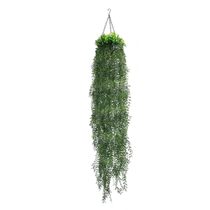 Artificial Hanging Fern Basket UV Resistant x