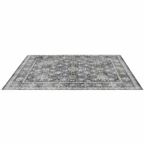 Area Rug Washable Rug Non Slip Tear Resistant Soft Carpet Pet & Child Friendly