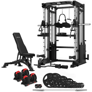 Sm 25 6 1 Power Rack Smith & Cable Machine Revolock V2 Adjustable